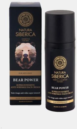 NATURA SIBERICA CREME FACIAL ANTIRRUGAS SUPERINTENSIVO BEAR POWER 50ml
