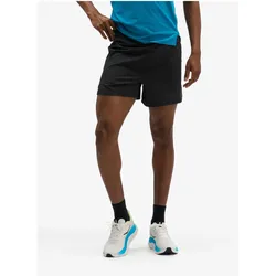 Hoka, Herren, Sporthose, Laufshorts Glide Short 5 Brief - black, Schwarz