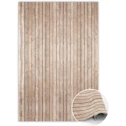 VINYL TEPPICH 120x180 cm Gestreiftes Brett