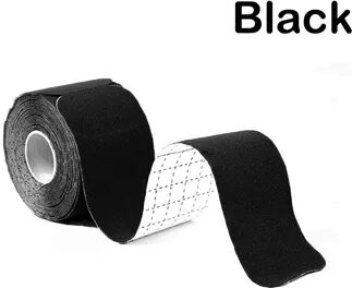 Clever Finds Pre Cut Kinesiology Tape Waterproof Sports Muscle Support Tape black
