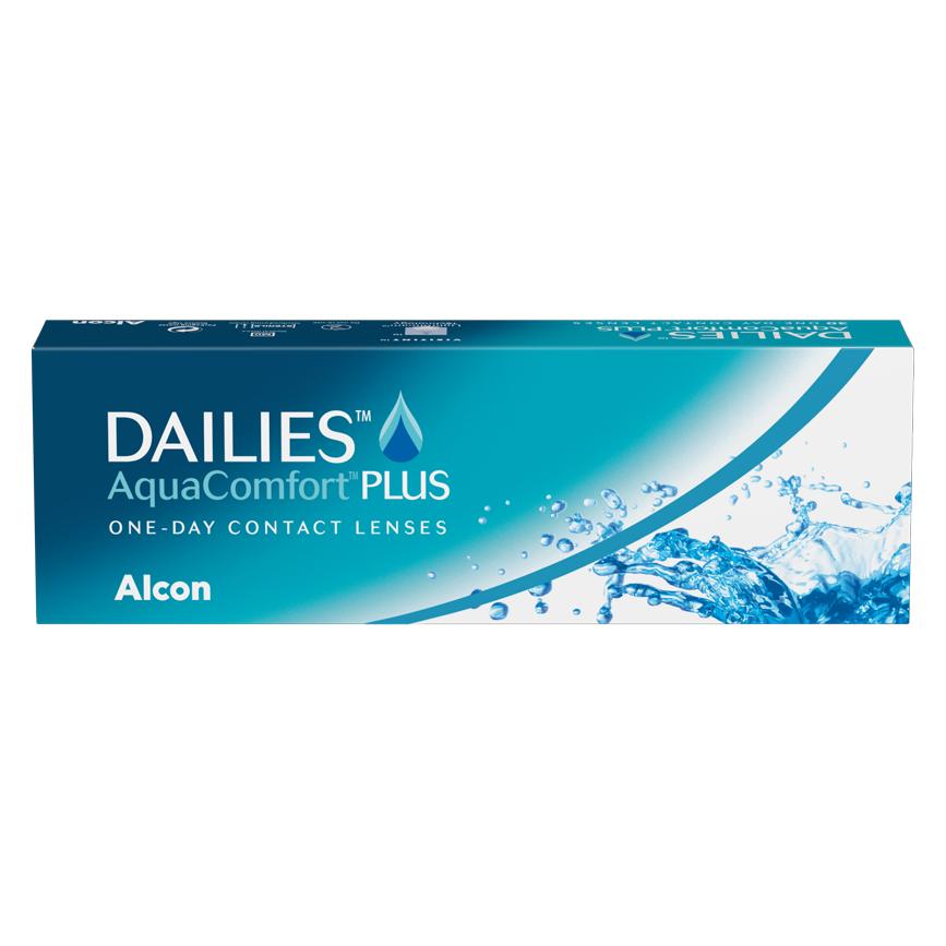 Dailies AquaComfort PLUS, sphärisch (-10, Tageslinse, 30 Stk., Sphärisch) (6160038)