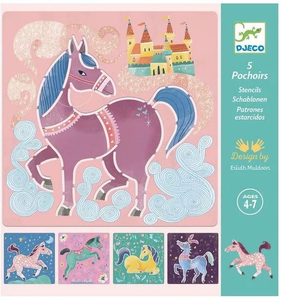 Pochoirs Chevaux - Djeco
