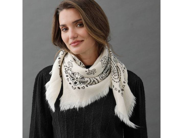 Foulard imprimé bandana - Blancheporte