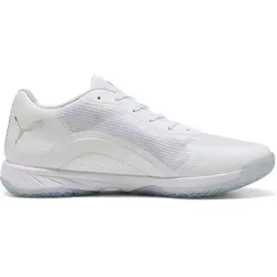 PUMA Herren Indoor-Schuhe Accelerate Turbo 4, Größe 44 1⁄2 in Silber Silber