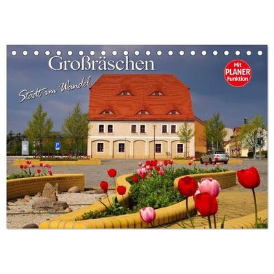 Großräschen - Stadt im Wandel (Tischkalender 2027 DIN A5 quer), CALVENDO Monatskalender