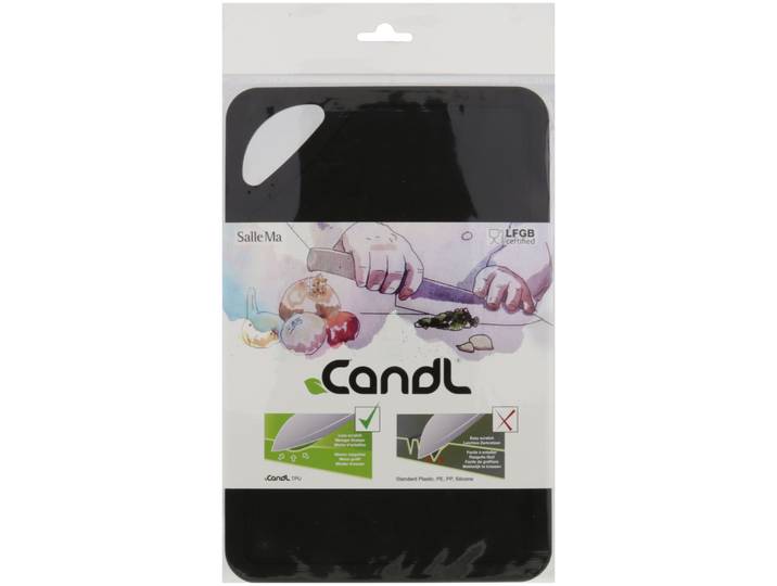CandL Schneidebrett schwarz 26x17cm