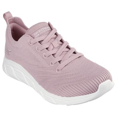 Sneaker SKECHERS "BOBS B FLEX LO-GRACEFUL STRIDE", Damen, Gr. 35, rosa, Textil, Schuhe Sneaker, mit leichter EVA-Laufsohle