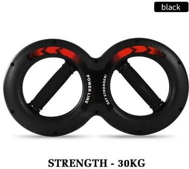 Uplift Essentials Hand Strength Grip Trainer With Adjustable Resistance For Forearm And Wrist Workout black 30kg