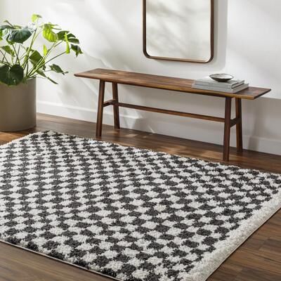 Livabliss Casual Birmingham Checkered Area Rug