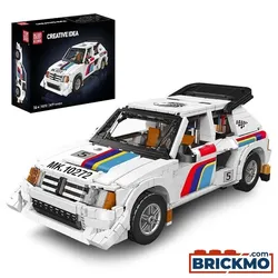 Mould King 205 T16 EVO2 Classic Rally 10272