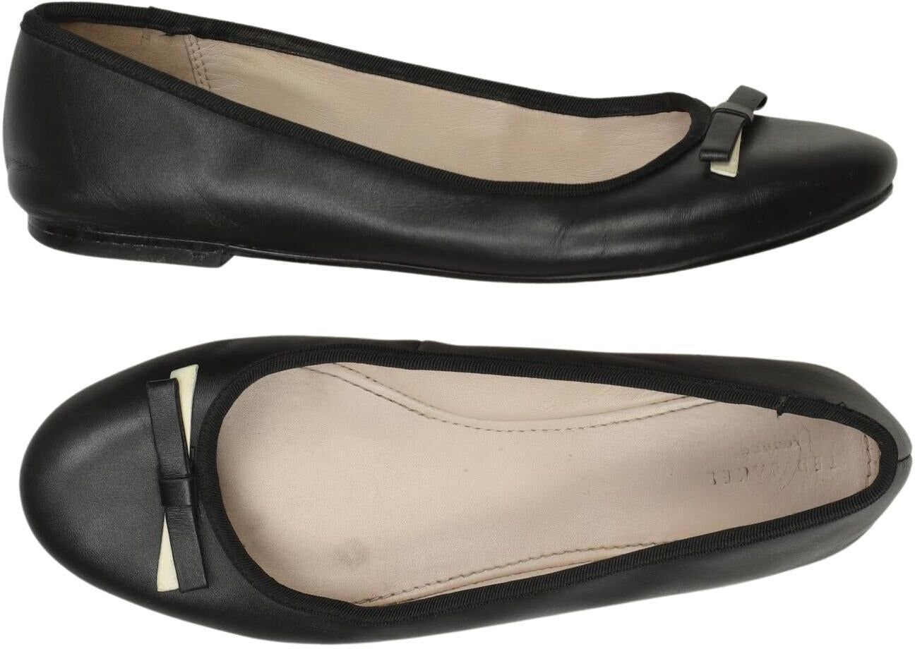 TED Baker Damen Ballerina, Schwarz, Gr. EU 39, kein / Etikett - Second Hand