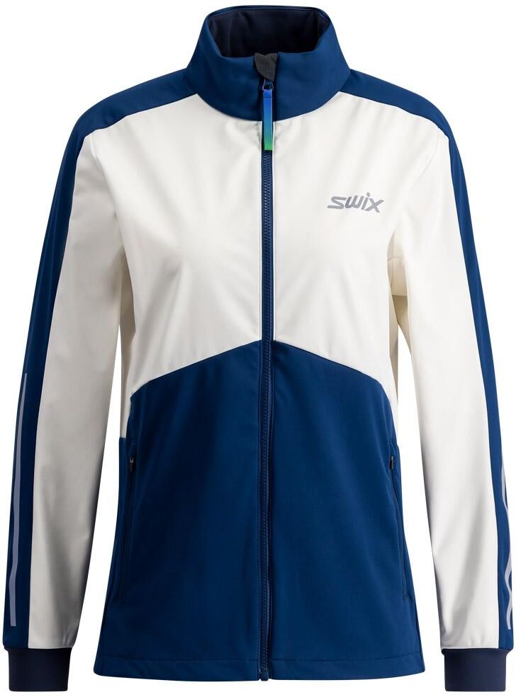 Swix  - Cross Jacket W Estate Blue White - M - Veste Nordique