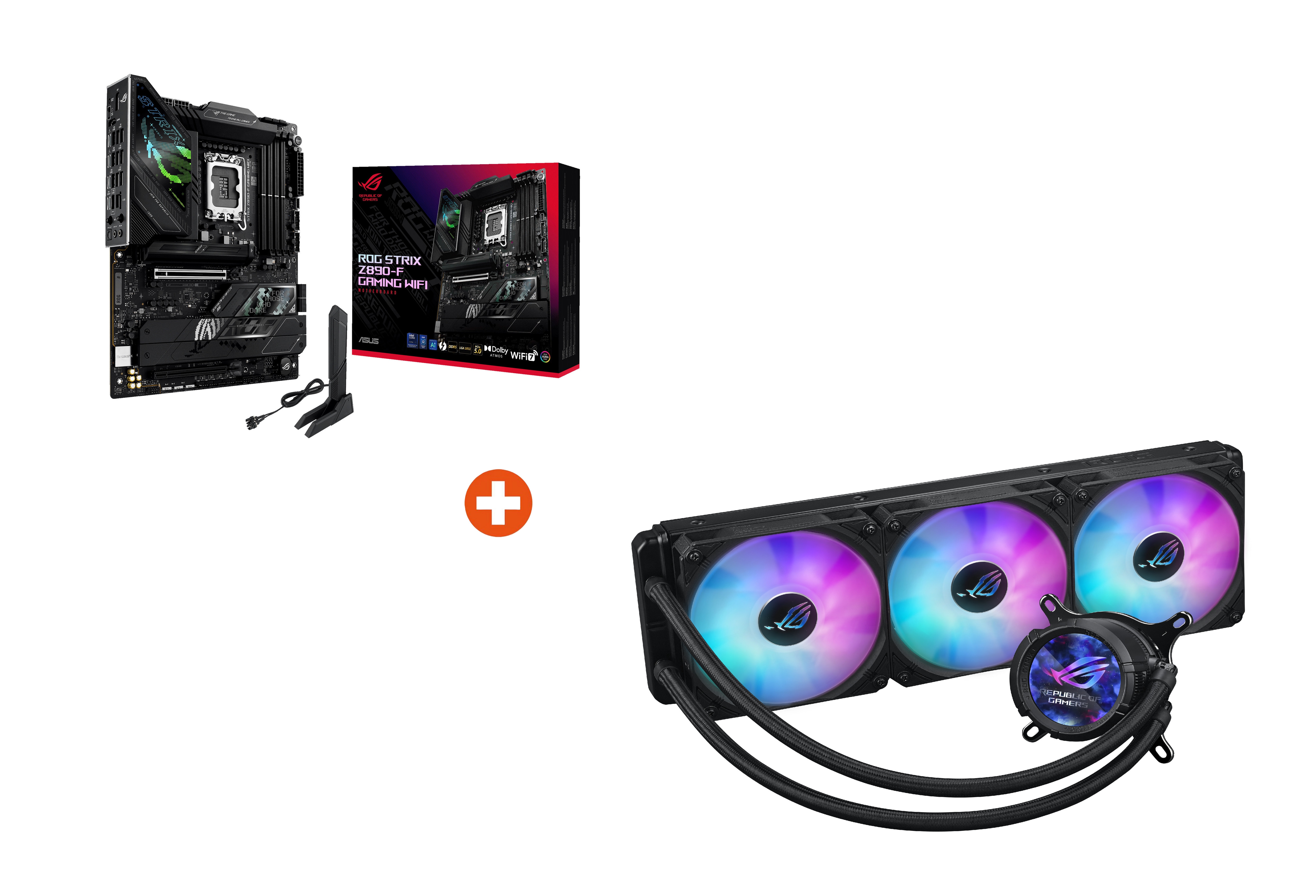 ASUS LEVEL UP #17 Bundle (ROG STRIX Z890-F GAMING WIFI + ROG STRIX LC III 360 ARGB LCD)