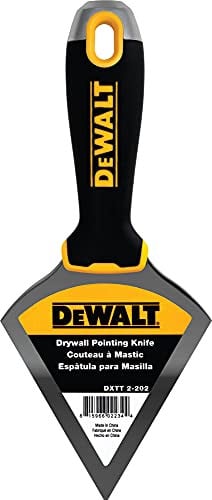 DEWALT DXTT-2-202 Plamuurmes met roestvrijstalen blad en zwart nylon handvat