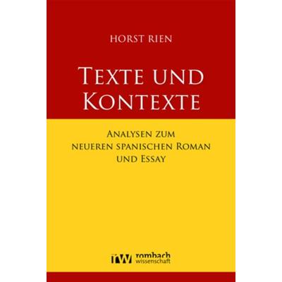 Texte und Kontexte, Gebundene Ausgabe von Horst Rien, Nomos, 978-3-9885800-1-6