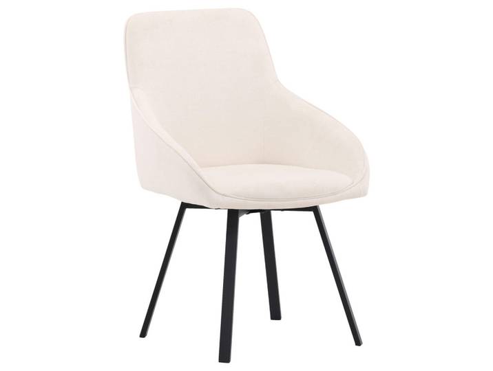 Livetastic Stuhl-Set, Schwarz, Beige, Metall, zylindrisch, 55x88x60 cm, abwischbar, Esszimmer, Stühle, Esszimmerstühle, Esszimmerstühle-Set