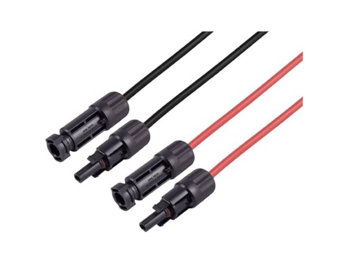 BKL Electronic 2800029 Verlengkabel 4 mm² Kabellengte 1 m