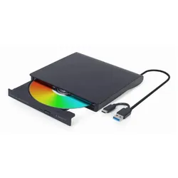 Gembird DVD-USB-031 Optisches Laufwerk Eingebaut DVD±RW Schwarz