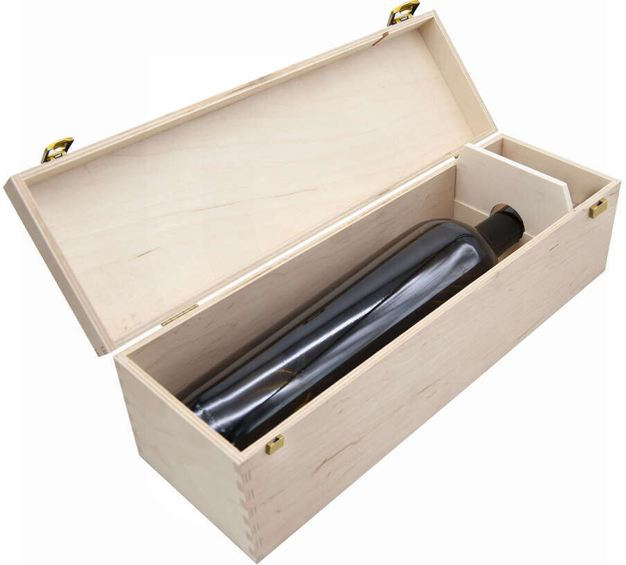 Polsinelli Boîte en bois pour bouteille Magnum 5 L (1 pièce)
