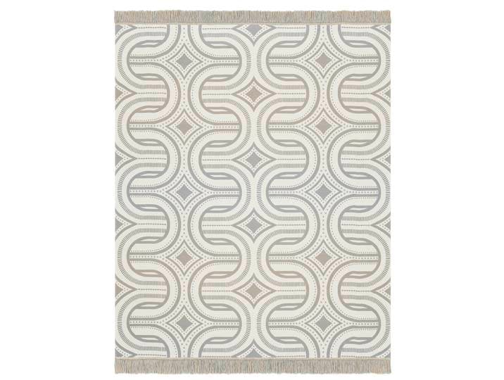 Wohndecke BIEDERLACK Raw Texture , beige (raw texture), Obermaterial: 58% Baumwolle, 35% Polyacryl, 7% Polyester, Wohndecken, Wohndecke, 150 x 200, mit Franse
