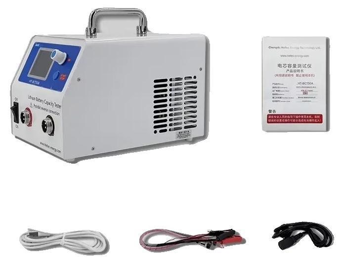 Batteriekapazitätstester, 50A Lade-/Entladung, USB-Kommunikation, HT-BCT50A