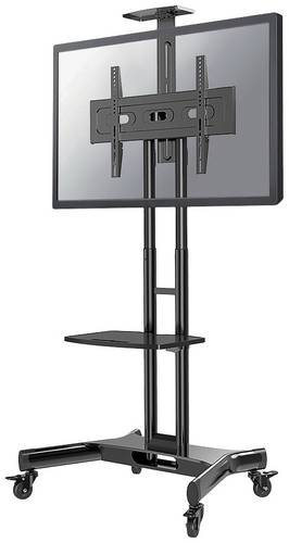 Neomounts NM-M1700BLACK TV-Rollwagen 81,3 cm (32") - 190,5 cm (75") Starr, Höhenverstellbar