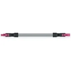 Wago 891-8992/005-107 konfektionierte Verbindungsleitung,Eca,Buchse Stecker,pink 8918992005107