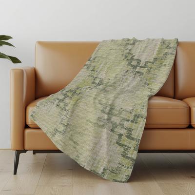 Addison Rugs Premium Machine Washable ASB121 Distressed Moroccan Sherpa Throw Blanket
