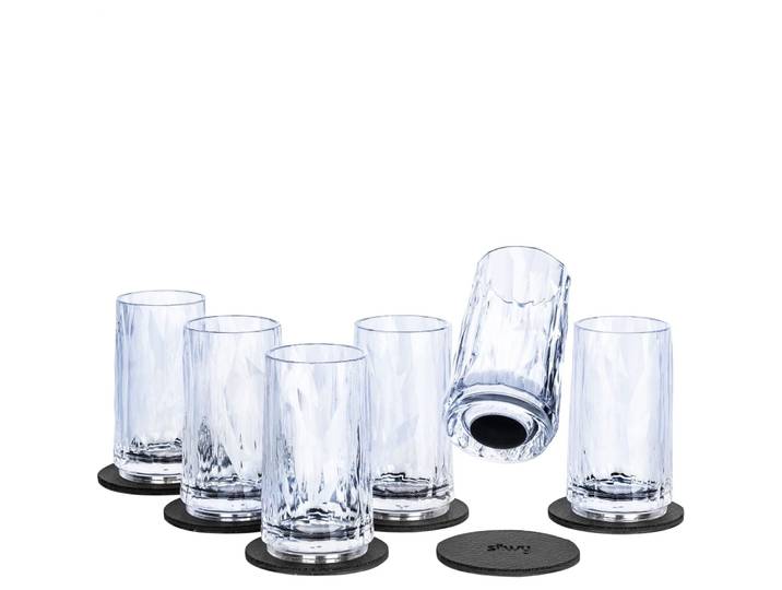 Schnapsgläser-Set silwy Transparent Kunststoff 40 ml 2 Stk