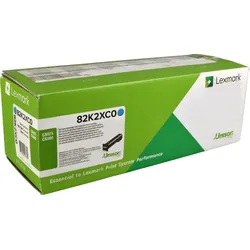 Lexmark Toner 82K2XC0 cyan