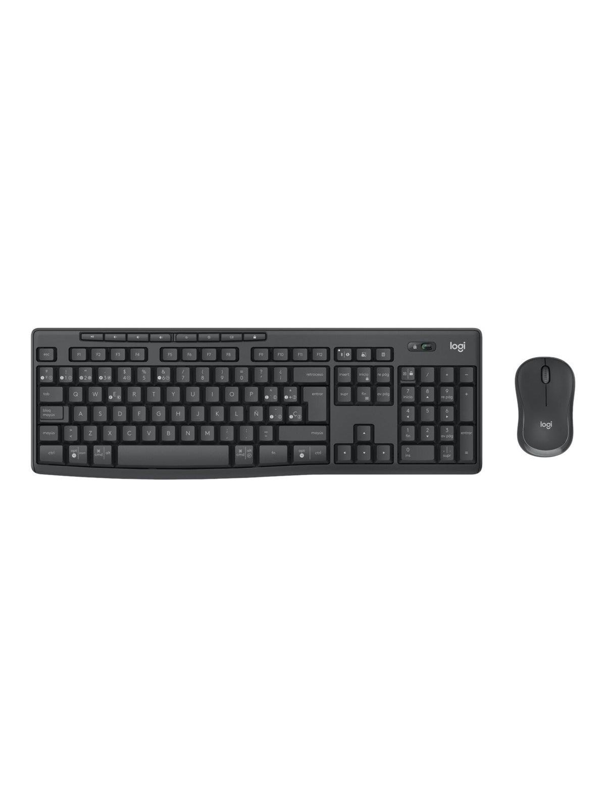 Logitech MK370 Combo for Business - Tastatur & Maus Set - Full-Size - Englisch (US) - Schwarz