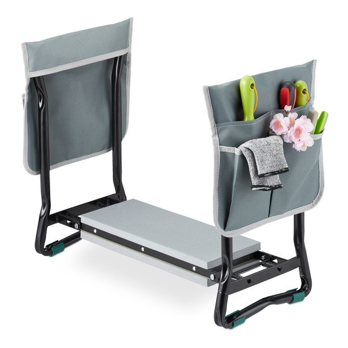 Relaxdays Kniebank voor in de tuin