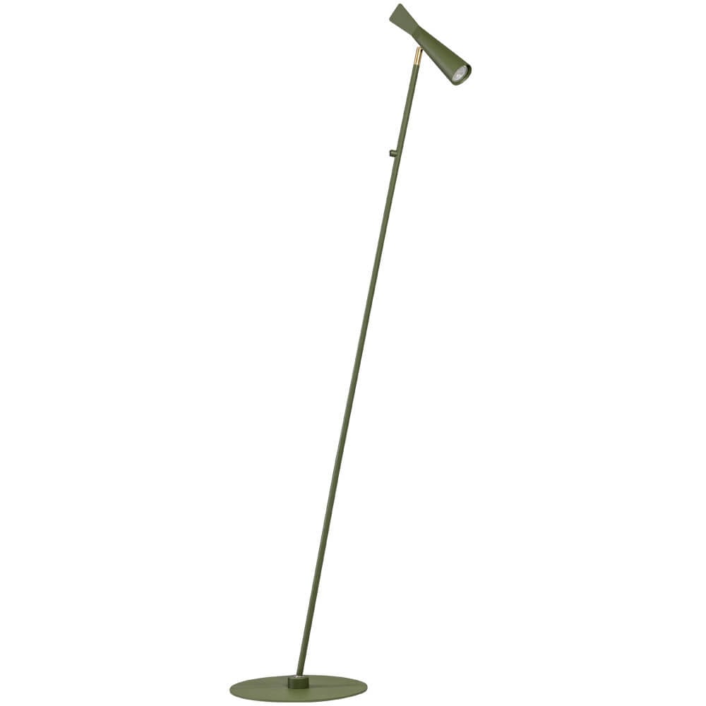 ETH Design vloerlamp Pisa groen van metaal