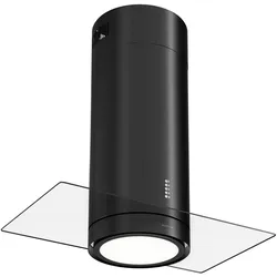 Beretta Premium Inselabzugshaube App Ab-/Umluft 544m3/h LED Aktivkohlefilter Schwarz