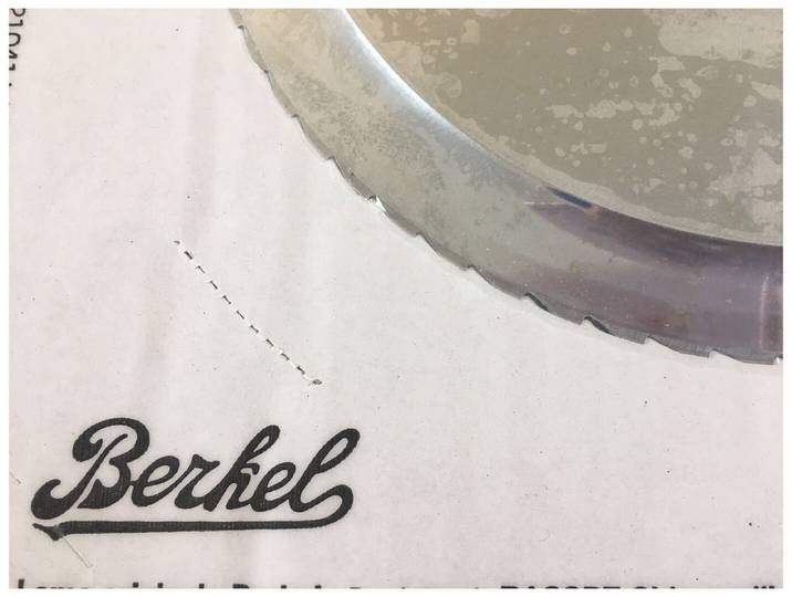 Berkel gezahntes Messer für Red Line 300