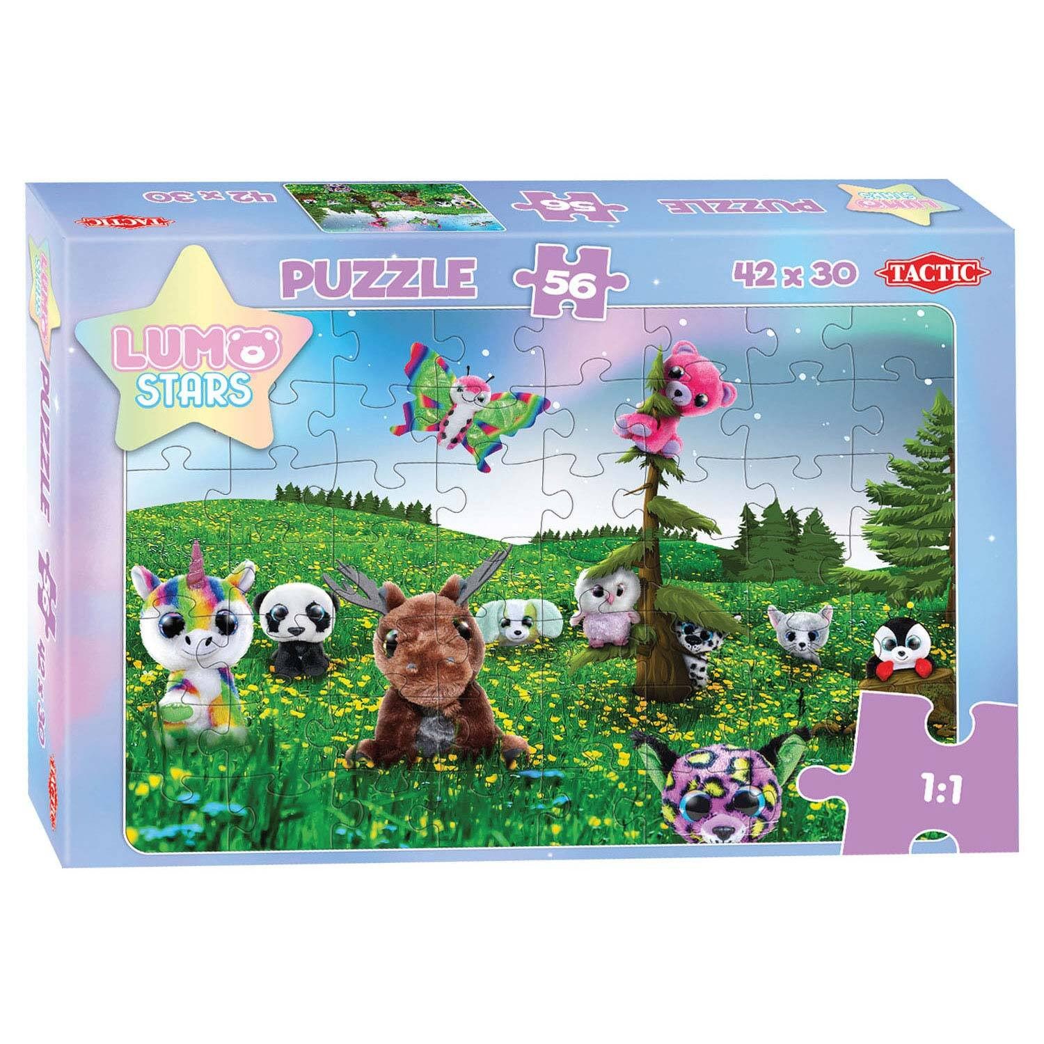 Tactic Lumo Stars Puzzel Summer - 56 Stukjes