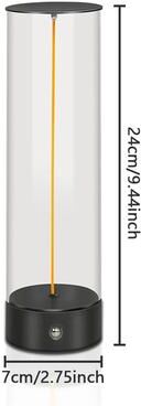 Youfap Market Cordless Portable LED Table Lamp With Rechargeable Magnetic Design And Touch Sensor, Three Level Dimmable For Bedroom large Type