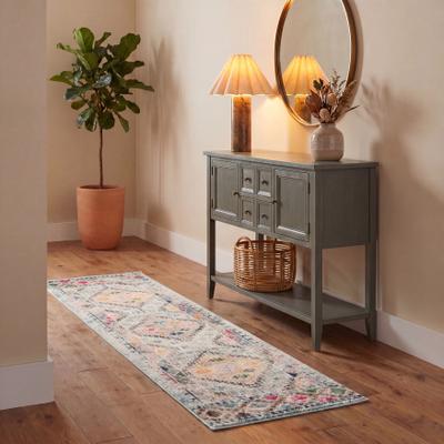 SAFAVIEH Madison Medine Boho Diamond Distressed Rug