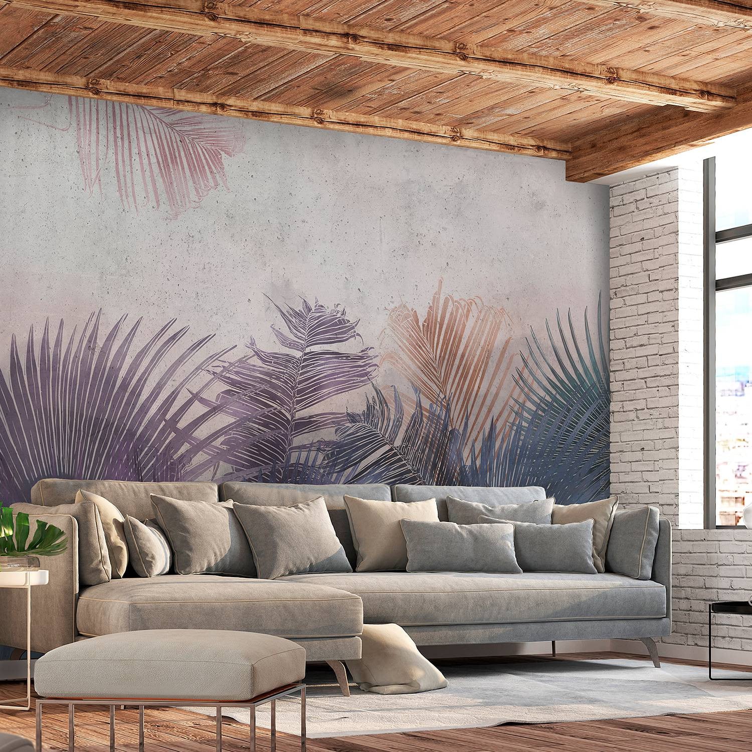 home24 Vlies-fotobehang Hot Afternoon Multicolour Breedte: 400 cm, Hoogte: 280 cm