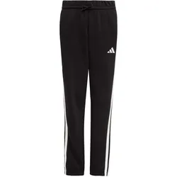 Adidas, Unisex, Sporthose, Unisex-Kinder Essentials Pants Hose, Black/White (164), Weiss, Schwarz