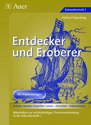 Helmut Papenberg - Entdecker und Eroberer: Materialien zu selbstständigen Themenerarbeitung in der Sekundarstufe 1. Mit Kopiervorlagen - Preis vom 09.10.2026 07:28:09 h