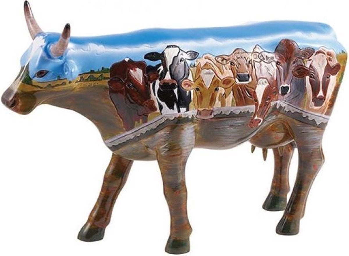 Cowparade Large The Tank Tabletop Decoratie
