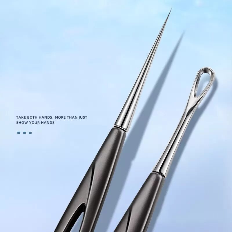 INF Kit avec dissolvant de pores et aiguille contre l'acné