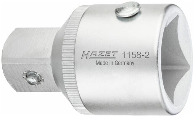 Pièce de réduction 1158-2 ∙ Carré creux 25 mm (1 pouce) ∙ Carré massif 20 mm (3/4 pouce) HAZET (1158-2)