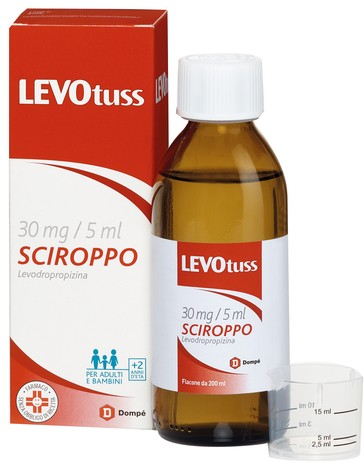 Levotuss Sciroppo 30 mg/5 ml 200 ml