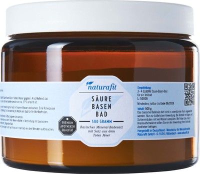 NaturaFit GmbH NATURAFIT Säure Basen Bad 500 g 05520098