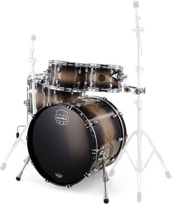 Mapex Saturn VI Stage+ Black Ink Black Ink Burst