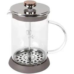Design-French Press für Kaffee und Tee, 800ml, taupe: Für aromatischen Kaffee & losen Tee, hochwertig & stilvoll, ihr Barista-Erlebnis Zuhause