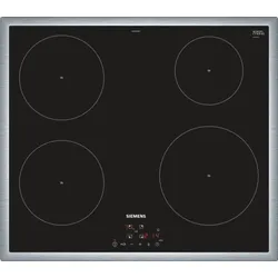 Siemens EH645BEB1E Induktions-Kochstelle Edelstahl 60 cm