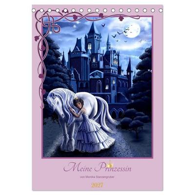 Meine Prinzessin (Tischkalender 2027 DIN A5 hoch), CALVENDO Monatskalender